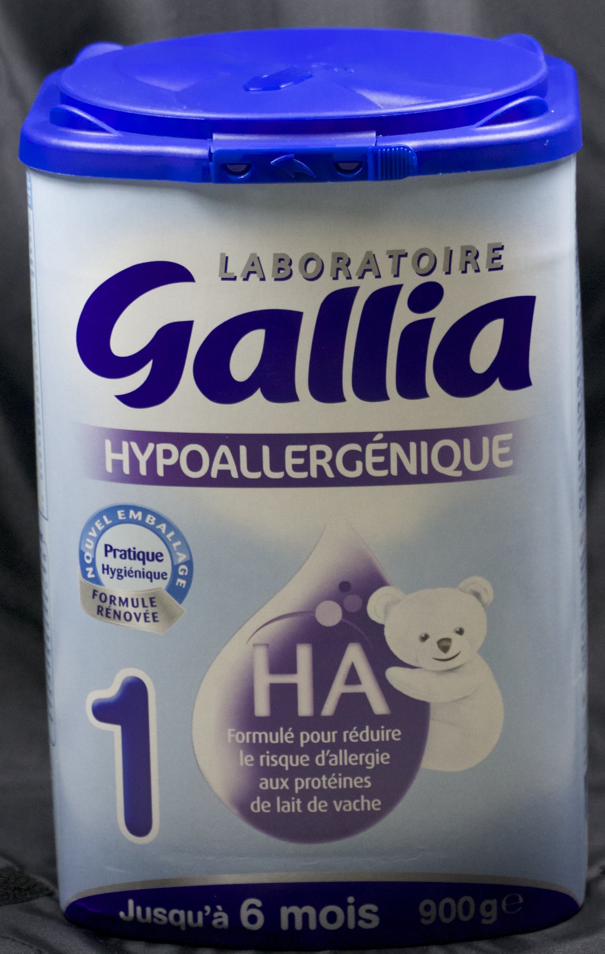 GALLIA HA 1 LAIT HYPOALLE 900 G