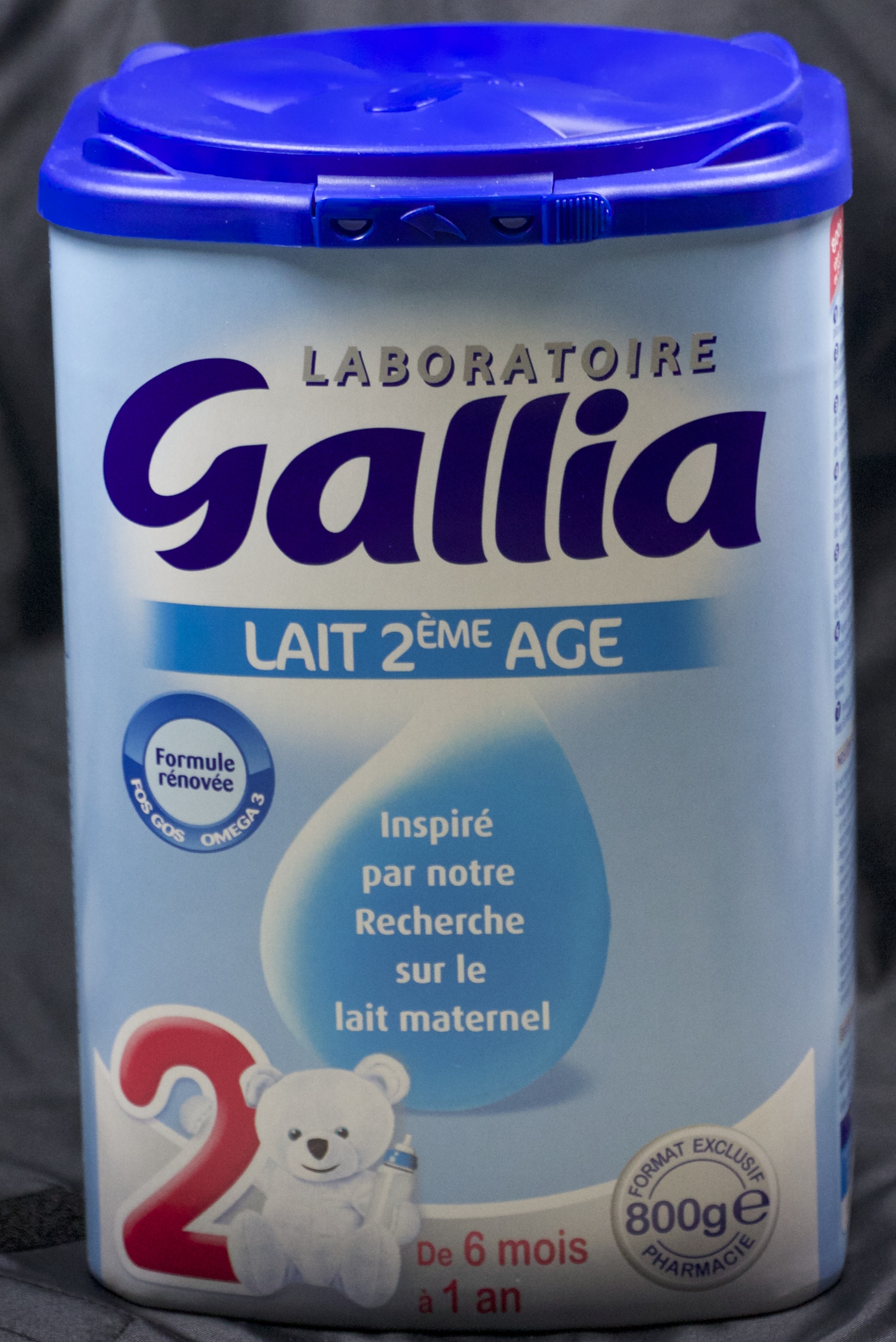 GALLIA 2 LAIT 800 G